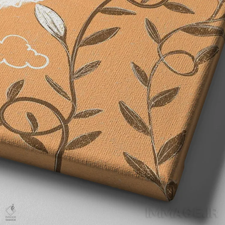 تابلو رقصنده باله اثر داشا کریوکوا - نمای نزدیک بافت بوم