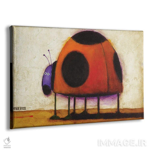 تابلو کفشدوزک اثر دنیل پاتریک کسلر - نمای پرسپکتیو محصول