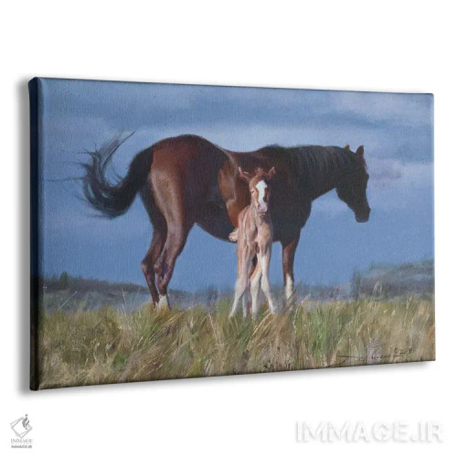 تابلو دیروز متولد شد اثر دیوید ادوارد کوسرا - نمای پرسپکتیو محصول