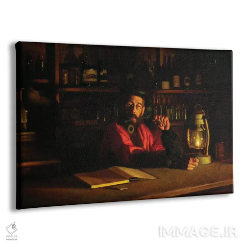 تابلو کار و کاسبی خوب است اثر دیوید ادوارد کوسرا - نمای پرسپکتیو محصول