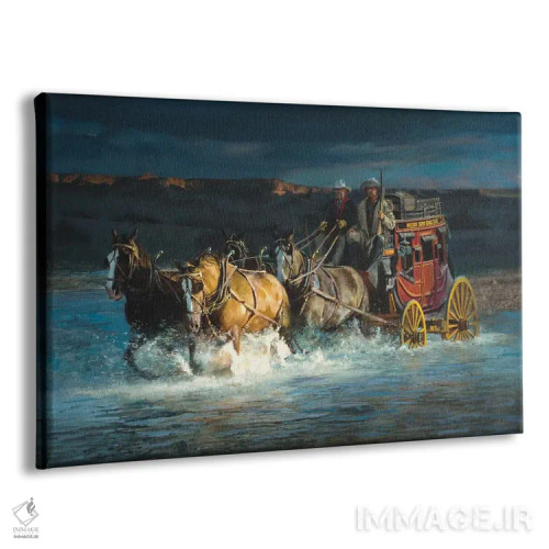 تابلو پلها برای قطارها هستند اثر دیوید ادوارد کوسرا - نمای پرسپکتیو محصول