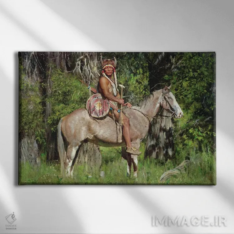 تابلو نگهبان اثر دیوید ادوارد کوسرا - نمای روبهرو روی دیوار