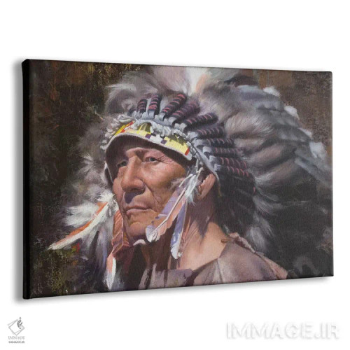 تابلو پرهای فراوان اثر دیوید ادوارد کوسرا - نمای پرسپکتیو محصول