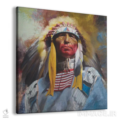 تابلو یک رئیس اثر دیوید ادوارد کوسرا - نمای پرسپکتیو محصول