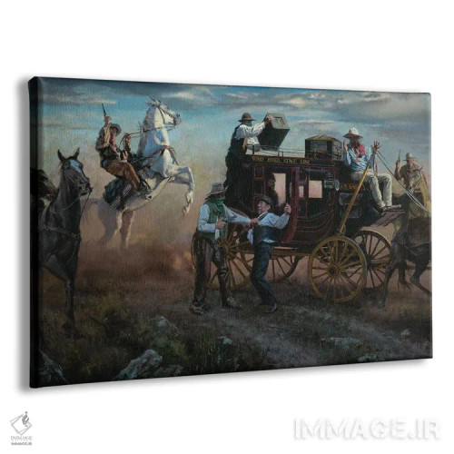 تابلو کمنیرو (در اقلیت بودن) اثر دیوید ادوارد کوسرا - نمای پرسپکتیو محصول