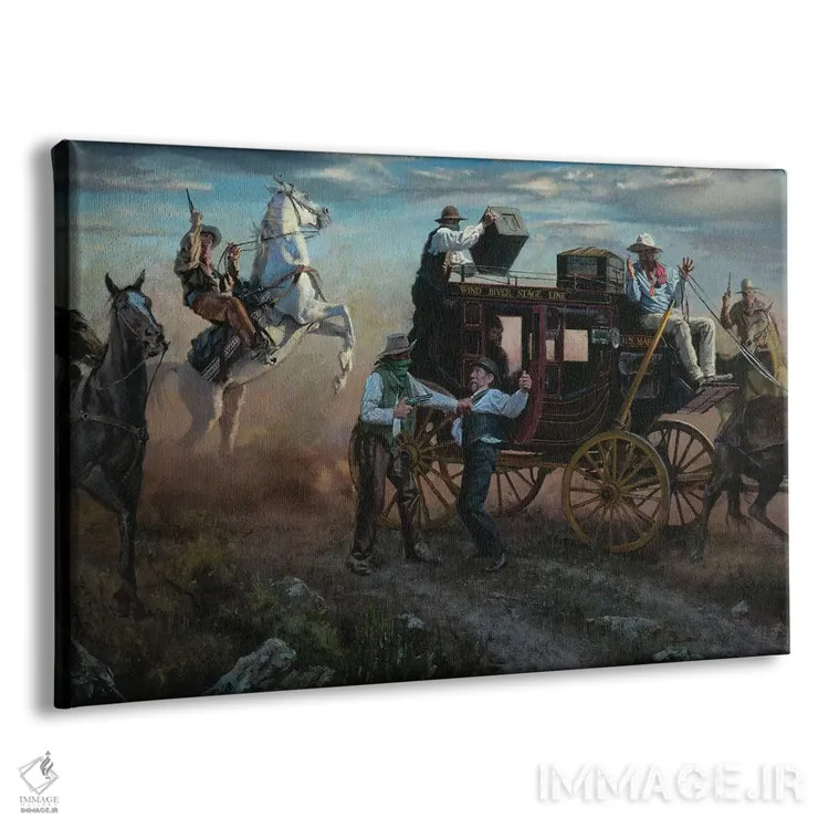 تابلو کمنیرو (در اقلیت بودن) اثر دیوید ادوارد کوسرا - نمای پرسپکتیو محصول