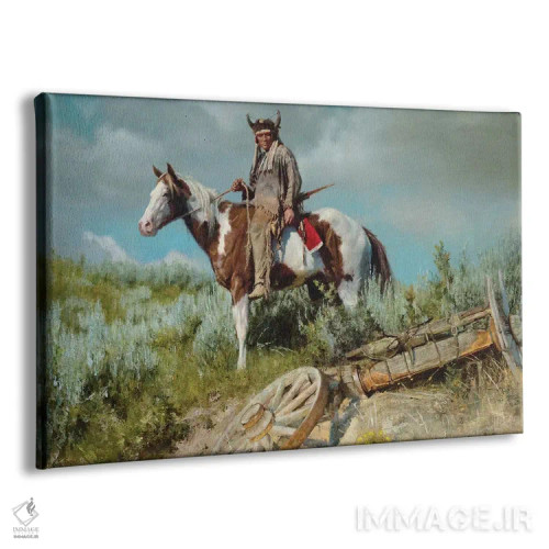 تابلو بقایای باقیمانده اثر دیوید ادوارد کوسرا - نمای پرسپکتیو محصول