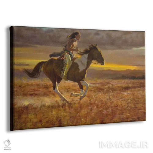 تابلو مسابقه با خورشید اثر دیوید ادوارد کوسرا - نمای پرسپکتیو محصول