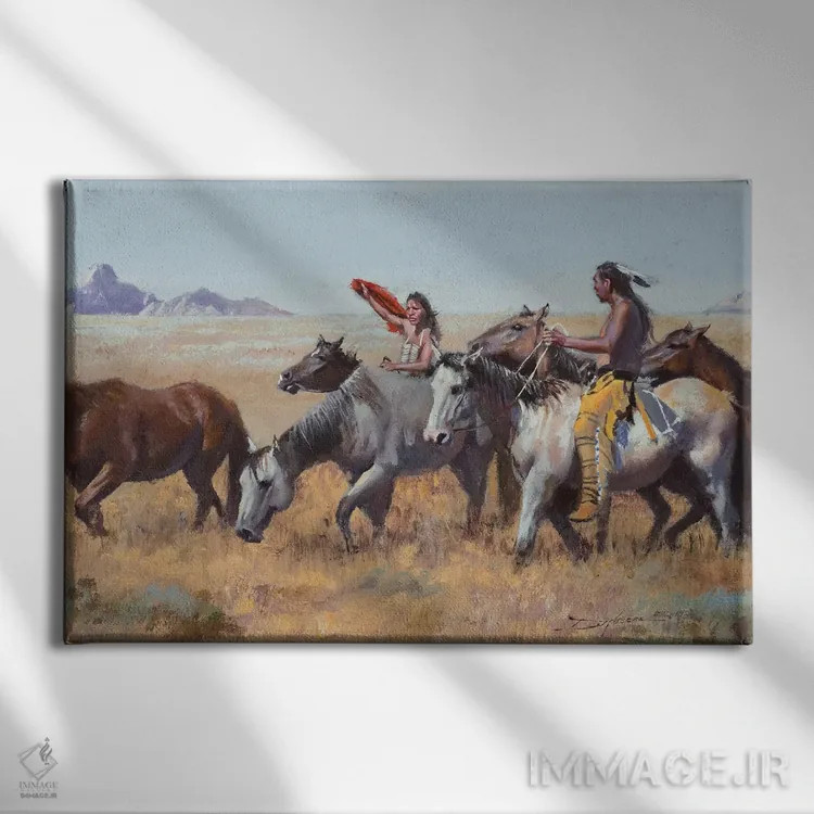 تابلو دستاوردها اثر دیوید ادوارد کوسرا - نمای روبهرو روی دیوار