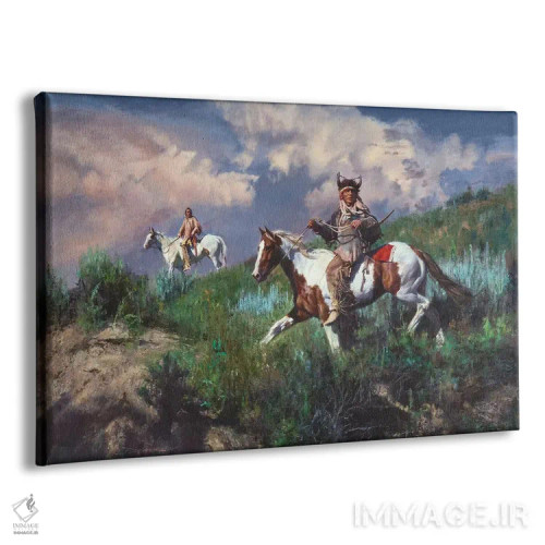 تابلو موضوعی نگرانکننده اثر دیوید ادوارد کوسرا - نمای پرسپکتیو محصول