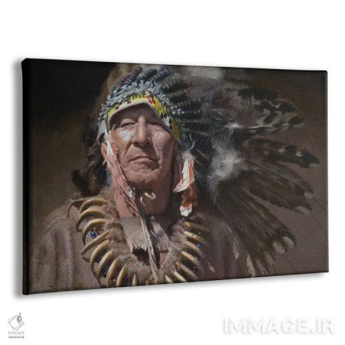 تابلو پدرسالار بزرگ اثر دیوید ادوارد کوسرا - نمای پرسپکتیو محصول