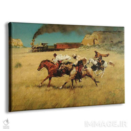 تابلو زاویه تعقیب اثر دیوید ادوارد کوسرا - نمای پرسپکتیو محصول