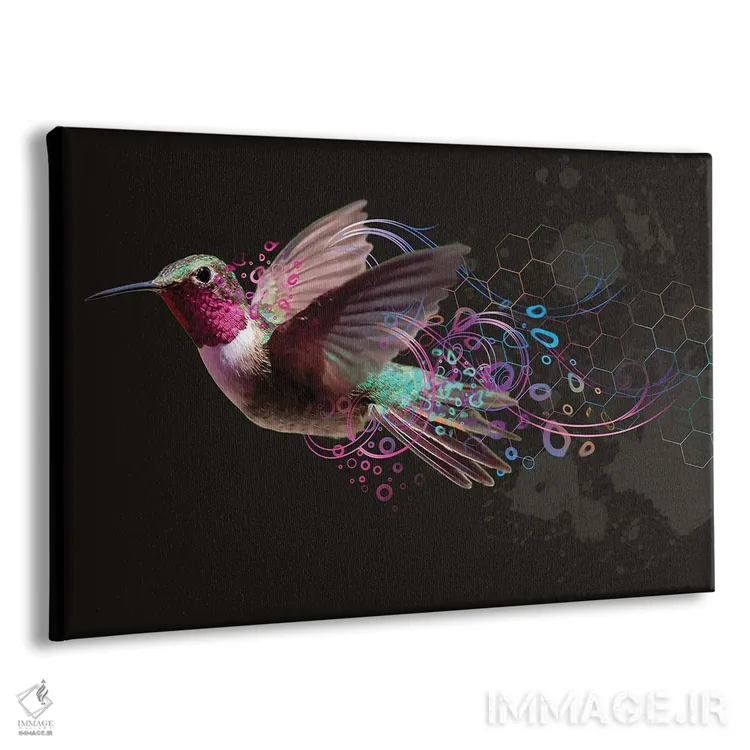 تابلو زیر لب زمزمه کردن اثر دیوید لوبلاو - نمای پرسپکتیو محصول