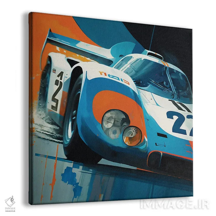 تابلو مسابقهدهندهٔ لمان اثر دیوید لوبلاو - نمای پرسپکتیو محصول