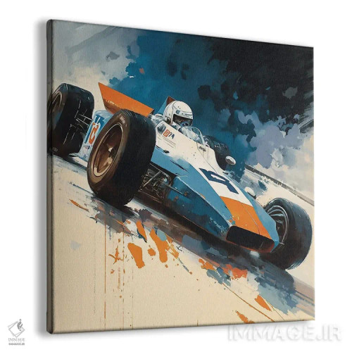 تابلو دنیای ایندی اثر دیوید لوبلاو - نمای پرسپکتیو محصول