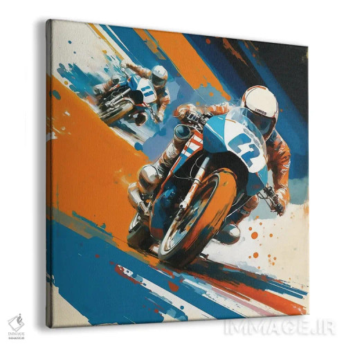 تابلو مجنون سرعت اثر دیوید لوبلاو - نمای پرسپکتیو محصول