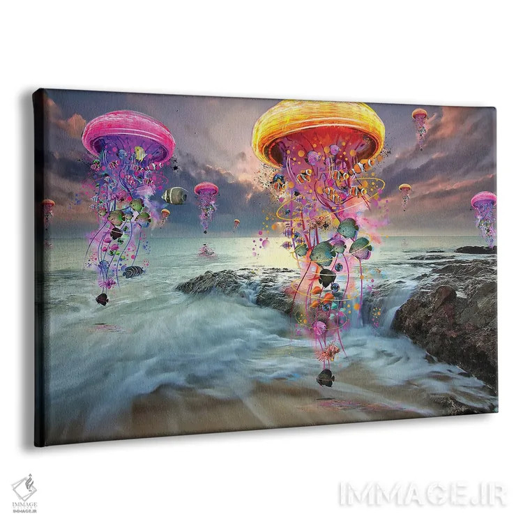 تابلو در سواحل دوردست اثر دیوید لوبلاو - نمای پرسپکتیو محصول