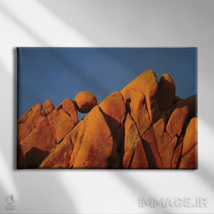 تابلو هندسه اثر داستین لِفور - نمای روبهرو روی دیوار