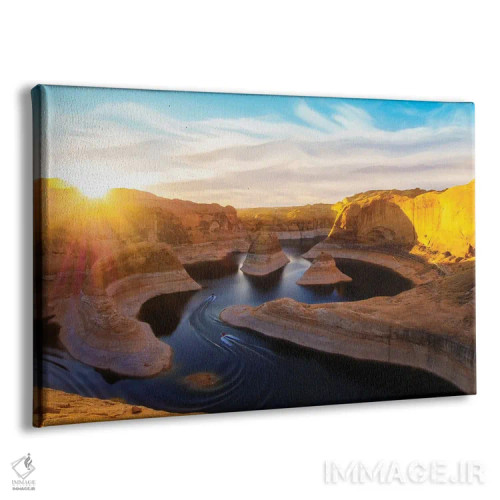 تابلو درهٔ بازتاب اثر داستین لِفور - نمای پرسپکتیو محصول