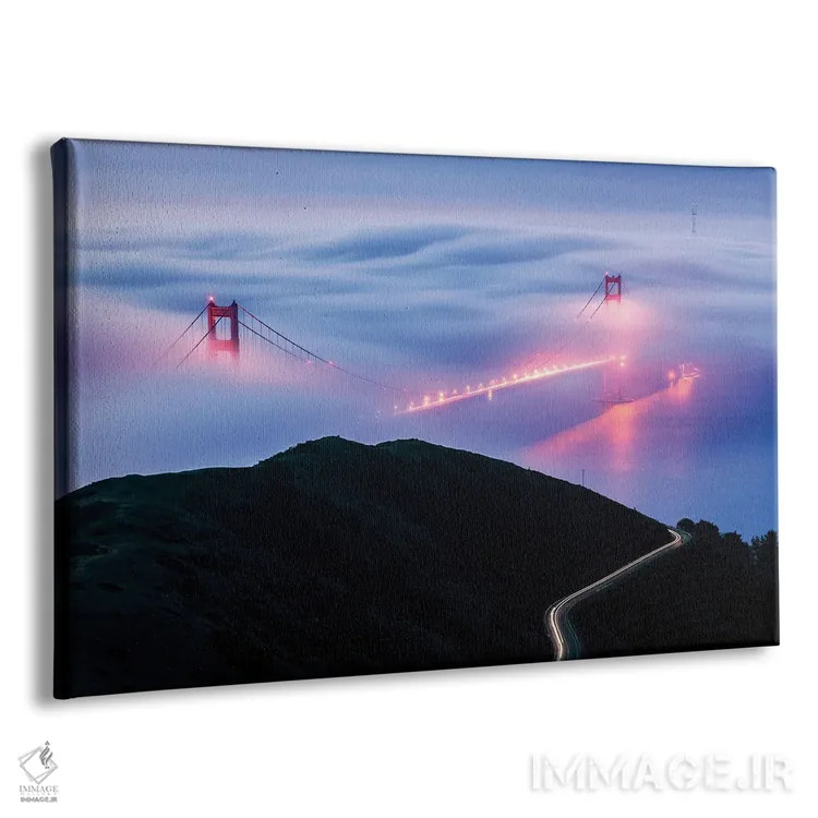 تابلو طلایی اثر داستین لِفور - نمای پرسپکتیو محصول