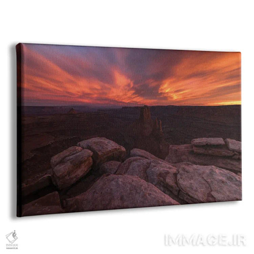 تابلو نقطه مارلبورو اثر داستین لِفور - نمای پرسپکتیو محصول