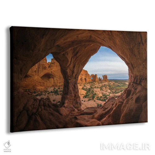 تابلو چشمان صحرا اثر داستین لِفور - نمای پرسپکتیو محصول