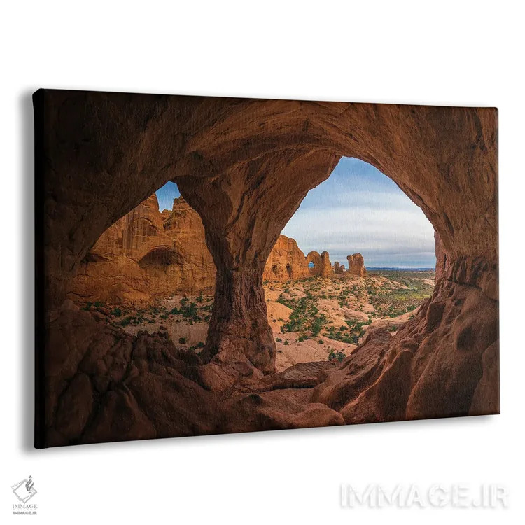 تابلو چشمان صحرا اثر داستین لِفور - نمای پرسپکتیو محصول