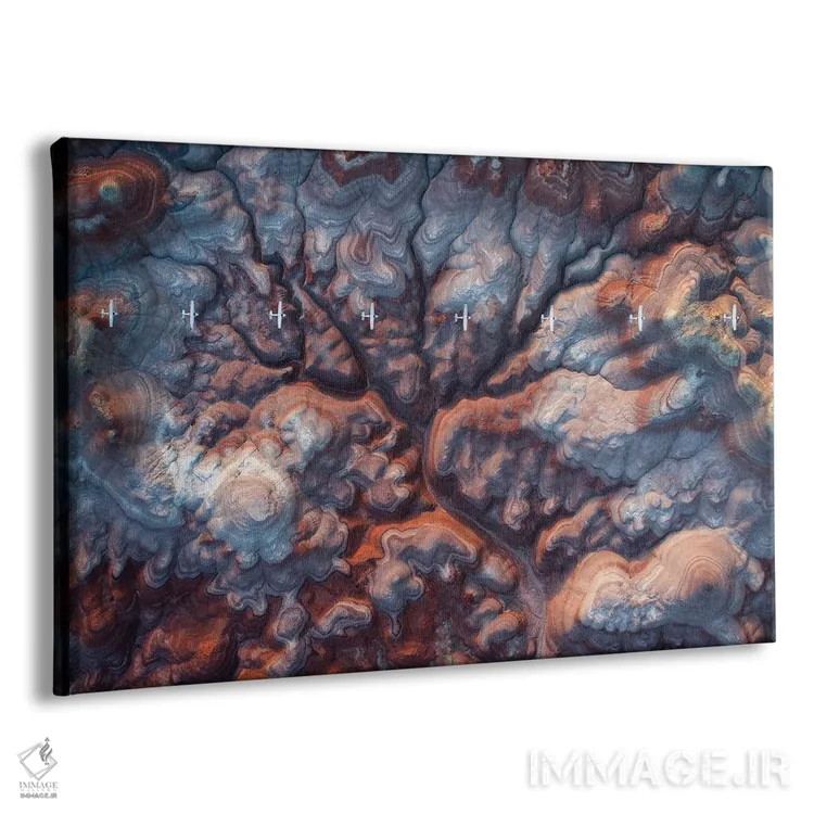 تابلو مغزی اثر داستین لِفور - نمای پرسپکتیو محصول