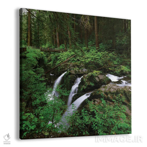 تابلو آبشار سول دوک اثر داستین لِفور - نمای پرسپکتیو محصول