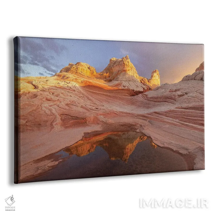 تابلو برجهای نورانی اثر داستین لِفور - نمای پرسپکتیو محصول