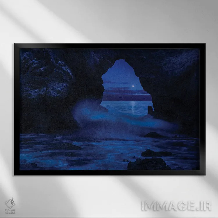 تابلو فقط رویاها اثر داستین لِفور - نمای قابدار مشکی