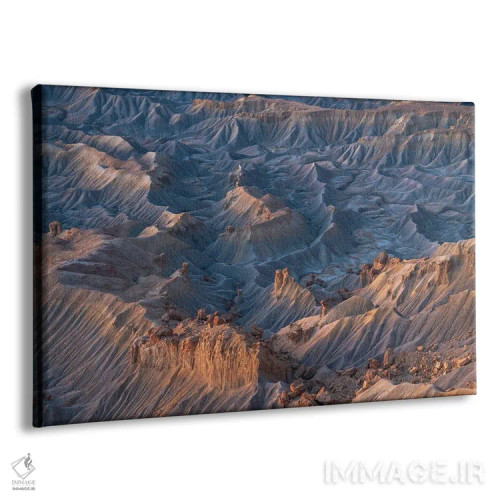 تابلو بدلندز (مناطق بایر) اثر داستین لِفور - نمای پرسپکتیو محصول