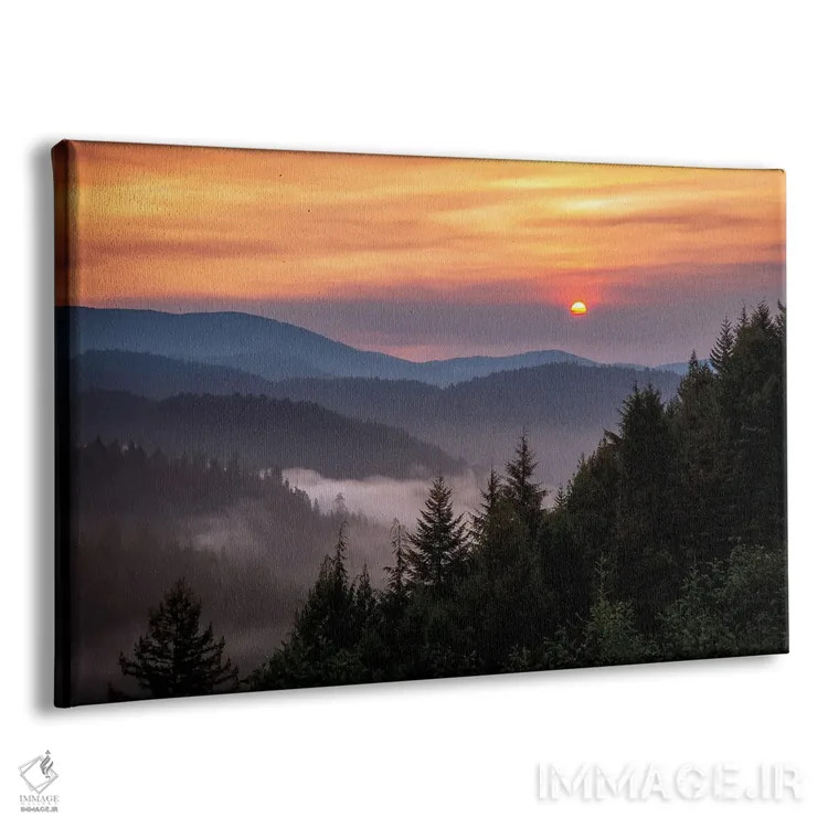 تابلو طلوع گردان کالیفرنیا اثر داستین لِفور - نمای پرسپکتیو محصول