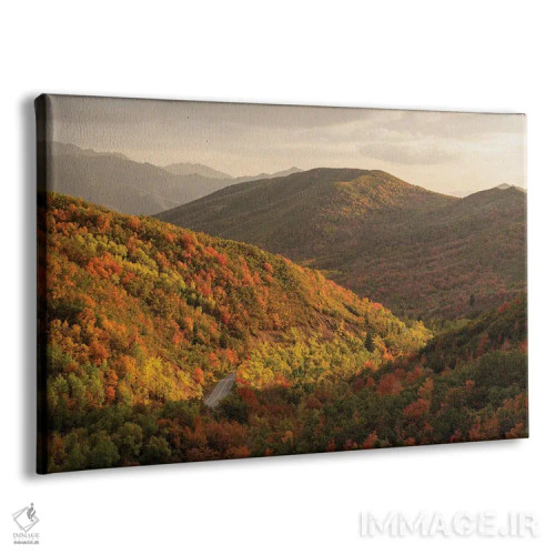 تابلو غروب دره شرقی اثر داستین لِفور - نمای پرسپکتیو محصول