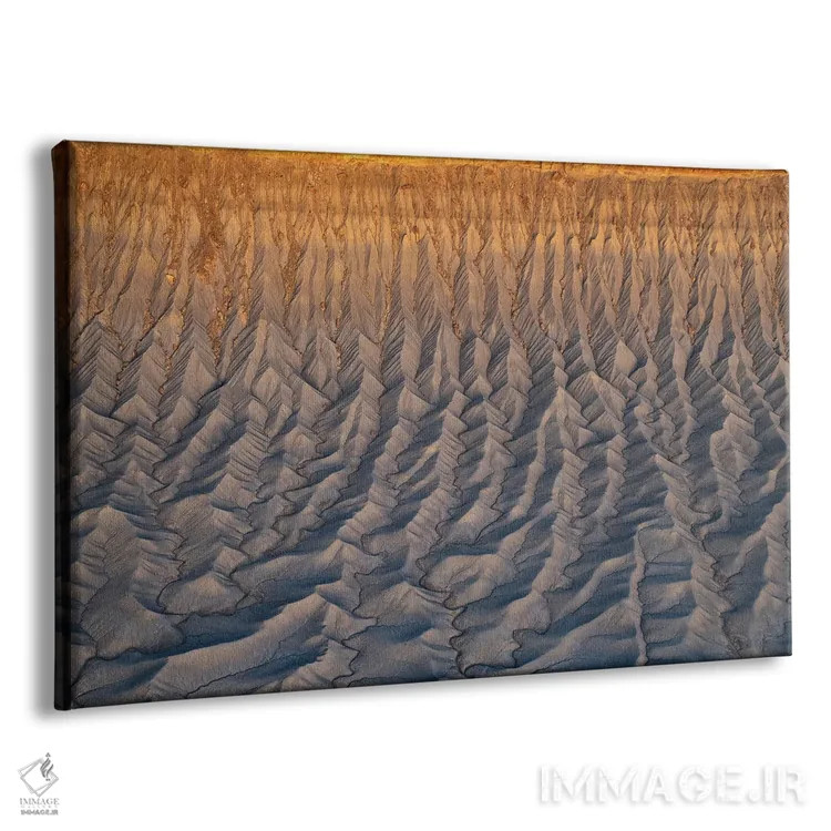 تابلو بدلندز دندهدار (لایهلایه) اثر داستین لِفور - نمای پرسپکتیو محصول