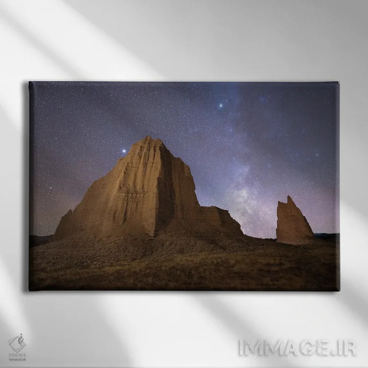 تابلو راه شیری در دره بالایی کاتدرال اثر داستین لِفور - نمای روبهرو روی دیوار