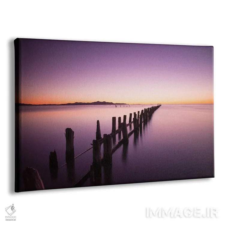 تابلو دریاچه نمک بزرگ اثر داستین لِفور - نمای پرسپکتیو محصول