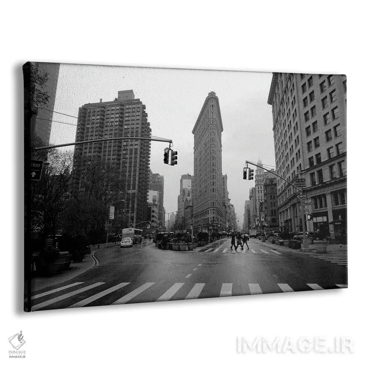 تابلو ساختمان فلتآیرون نیویورک اثر داستین لِفور - نمای پرسپکتیو محصول