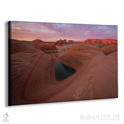 تابلو صبح آبرنگی اثر داستین لِفور - نمای پرسپکتیو محصول