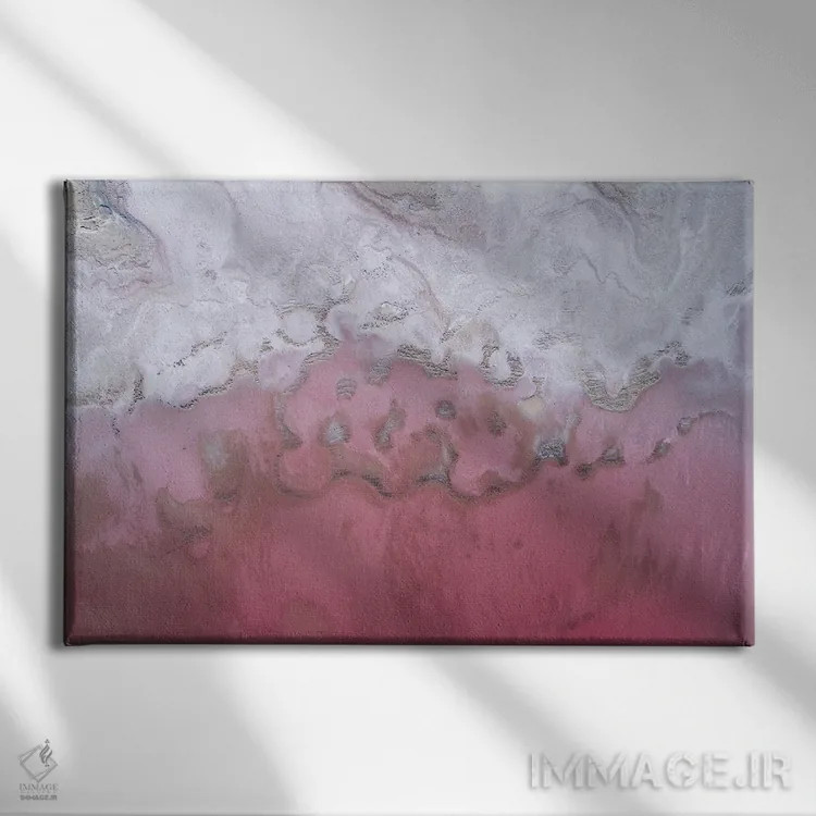 تابلو آرکئا (میکروارگانیسمها) اثر داستین لِفور - نمای روبهرو روی دیوار