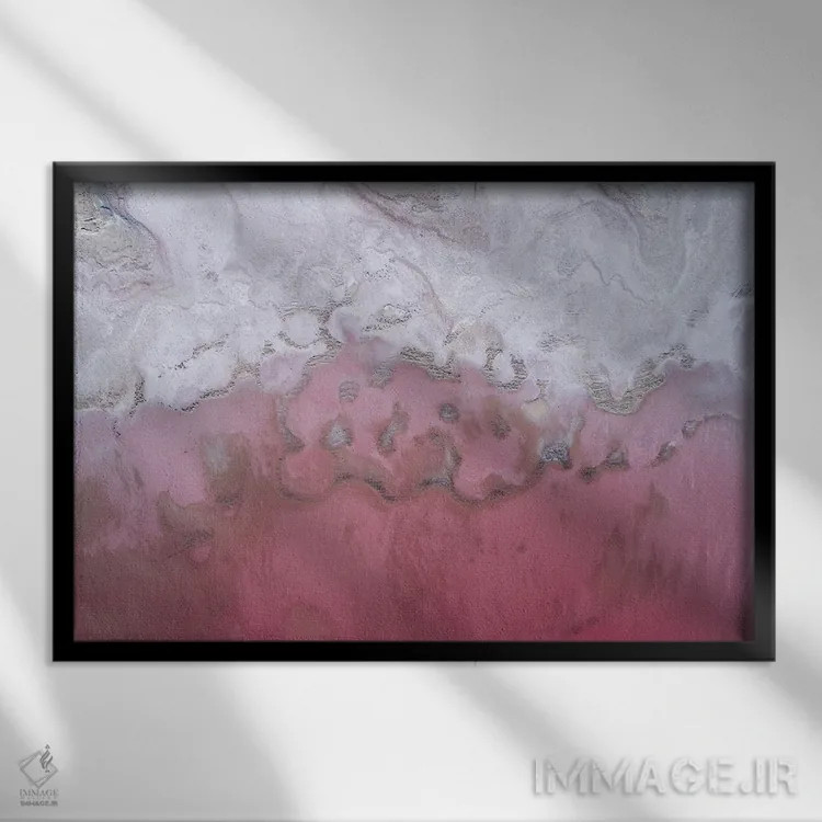 تابلو آرکئا (میکروارگانیسمها) اثر داستین لِفور - نمای قابدار مشکی