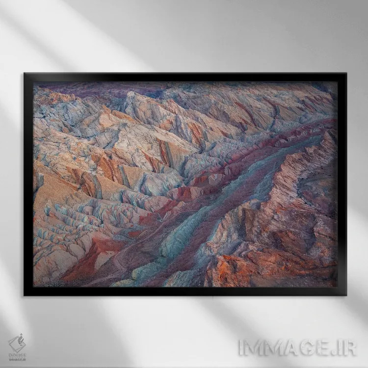 تابلو برآمدگی سن رافائل اثر داستین لِفور - نمای قابدار مشکی