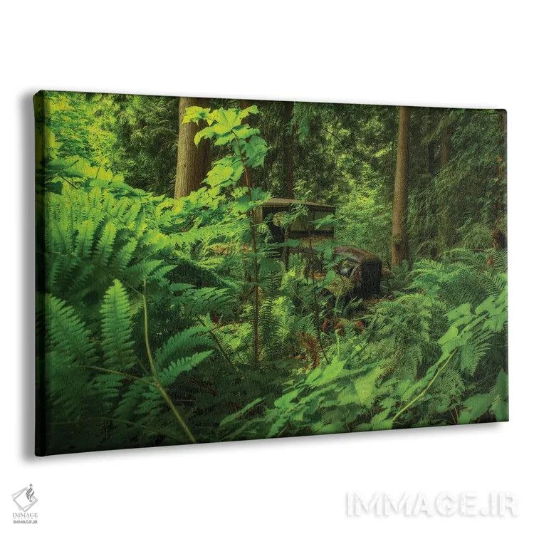 تابلو زنگزده شدن اثر داستین لِفور - نمای پرسپکتیو محصول