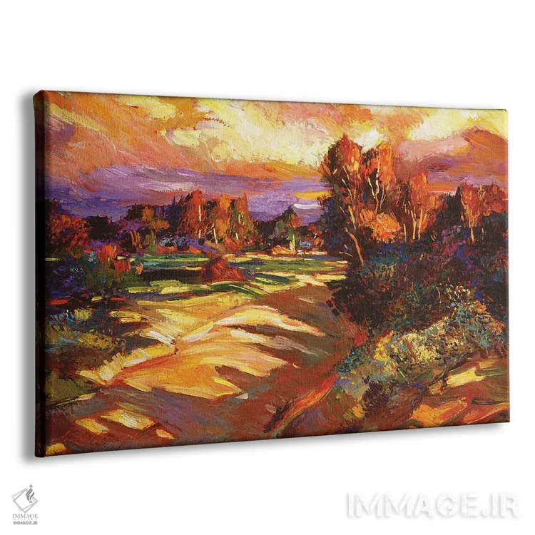 تابلو جادهٔ دره مالیبو اثر دیوید لوید گلوور - نمای پرسپکتیو محصول