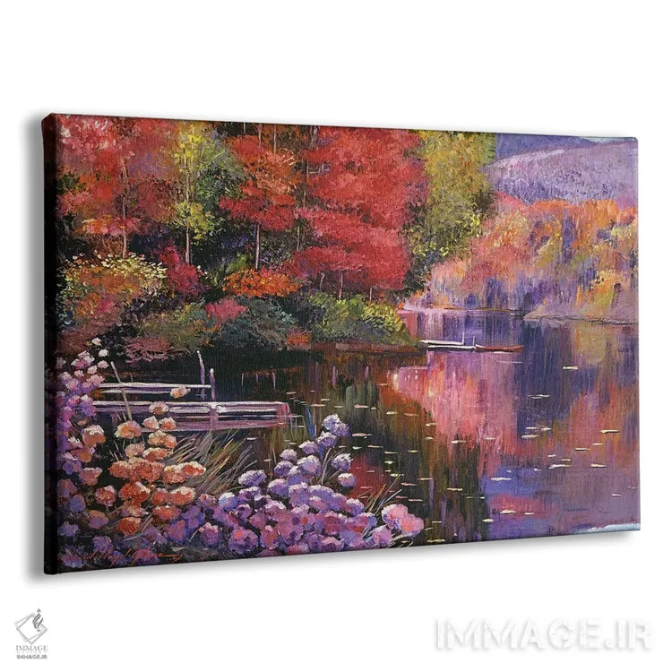 تابلو بازتاب لحظهای بینقص اثر دیوید لوید گلوور - نمای پرسپکتیو محصول