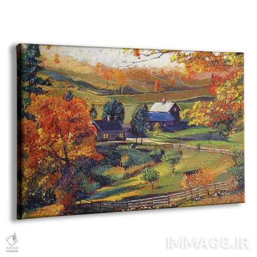 تابلو نزدیک شدن مه غلتان اثر دیوید لوید گلوور - نمای پرسپکتیو محصول