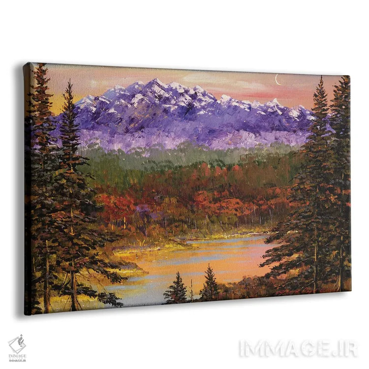 تابلو چشمانداز خاموش اثر دیوید لوید گلوور - نمای پرسپکتیو محصول