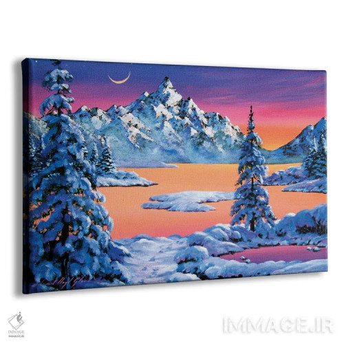 تابلو فانتزی برف اثر دیوید لوید گلوور - نمای پرسپکتیو محصول