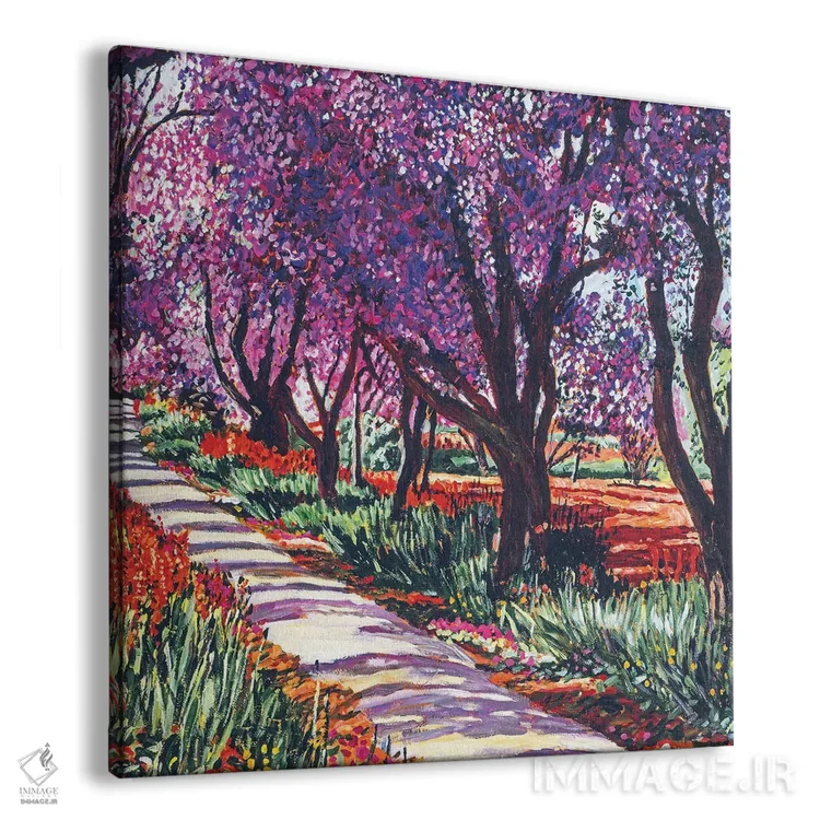 تابلو مسیر بهاری اثر دیوید لوید گلوور - نمای پرسپکتیو محصول