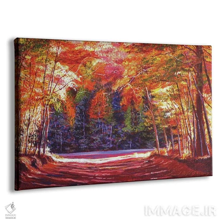 تابلو پایان راه اثر دیوید لوید گلوور - نمای پرسپکتیو محصول